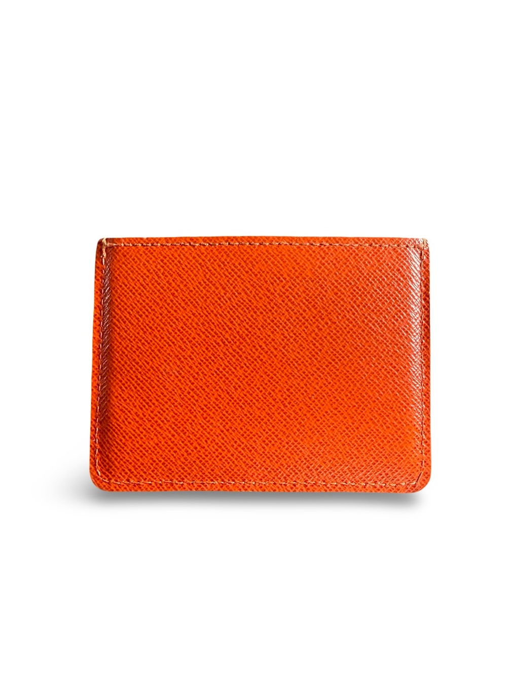 Louis Vuitton Calfskin Jeanne Wallet Insert Card Holder - Piment Orange - Picture 2 of 9